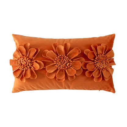 Decorbites™ Handgefertigtes Blumen-Kissenbezug - Elegante Heimdekoration Kissen