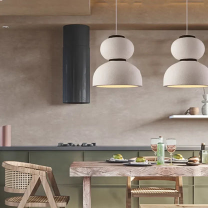 Decorbites™ Kürbisgeformte LED-Kronleuchter: Nordisches Wabi-Sabi-Design für Ferienwohnungen, Cafés und Restaurants