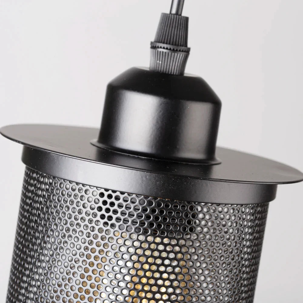 Decorbites™ Industrielles Nordisches Schwarzes Eisenkäfig-Pendant-Licht Loft-Hängelampe