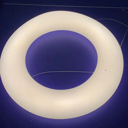 Decorbites™ Wolken-Hängeleuchte: Nordisch-minimalistischer Donut-Kronleuchter für Wohnzimmer & Kinderzimmer