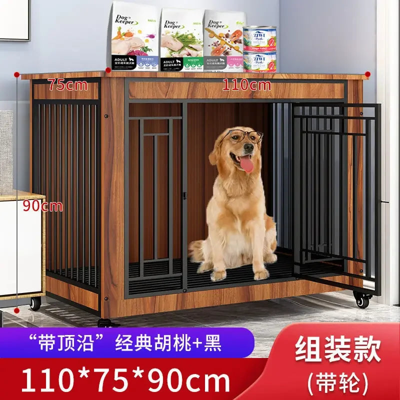 Wooden Indoor Dog House