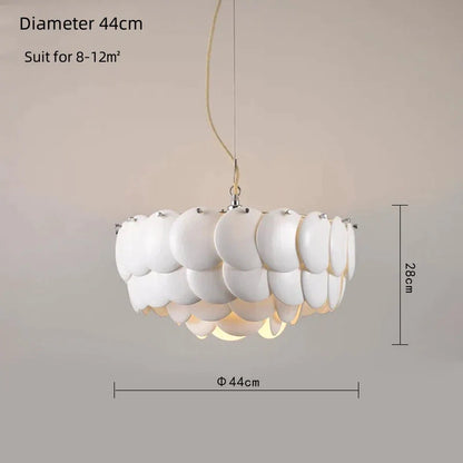 DecorBites™ French Ceramic Chandelier: Romantic LEDs for Luxury Living Room & Restaurant Decor