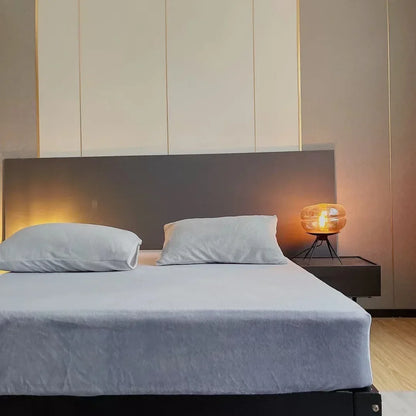 Decorbites™ Gemütliches Flanell-Bettlaken für Queen-Size | Weiches Maßgeschneidertes Korallenfleece-Matratzenbezug | Plüschiges Winter-Bettlaken