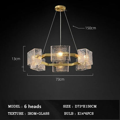 Decorbites™ Kristall-Deckenleuchter: Moderne Luxus-Pendantleuchte für Wohnzimmer und Restaurant