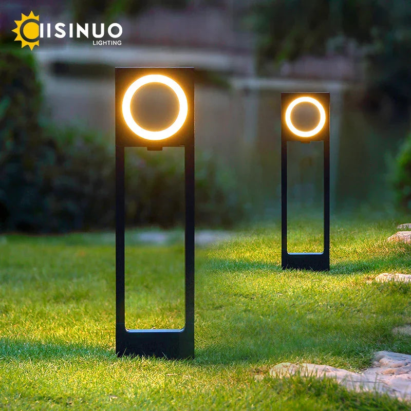 Decorbites™ LED-Pfadlicht 12W Aluminium-Säule für Outdoor-Garten, Weg, Terrasse, Einfahrt