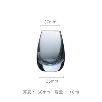 DecorBites™ Glass Wine Pot Ice Jug Sake Cup Whiskey Dispenser Creative Decanter