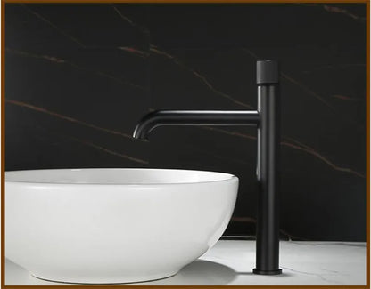 Decorbites™ Gebürsteter Gold Beckenarmatur - Einhebel, Aufsatzmontiert Kalt- und Warmwassermischer