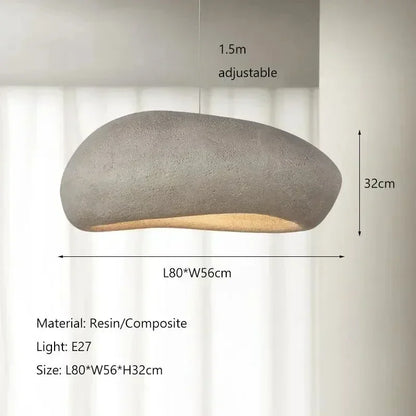 Decorbites™ Japanischer Stil Wabi-Sabi LED-Hängeleuchter für die Dekoration von Wohnzimmer, Esszimmer oder Bar