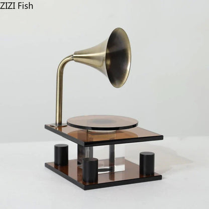 Decorbites™ Kristall-Musikinstrument-Modell-Ornament-Dekoration – Modernes Schreibtisch-Kunstwerk
