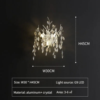 Decorbites™ Kristall-Hängeleuchter Luxus-LED-Beleuchtung Ast-Design für Wohn- und Esszimmer