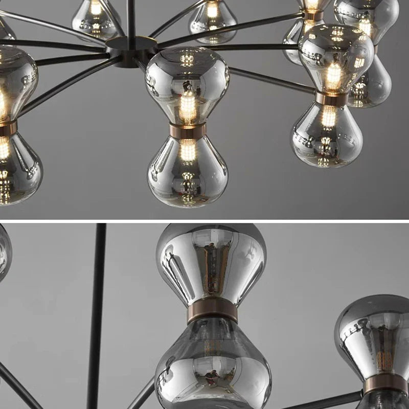 Decorbites™ LED-Hängeleuchter: Stilvolle Deckenlampe für Schlafzimmer und Wohnzimmer-Dekoration