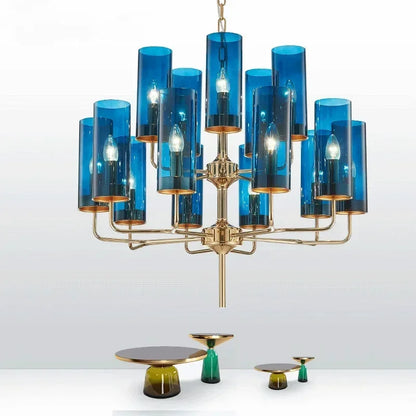 Decorbites™ Amerikanische Glaskronleuchter LED-Hängeleuchte