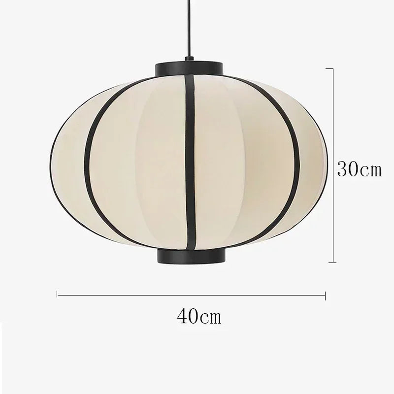 Chrome Umbrella Pendant Lamp