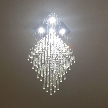 Decorbites™ Kristall-Deckenleuchter: Moderne elegante Leuchte für Wohnzimmer & Treppenhaus