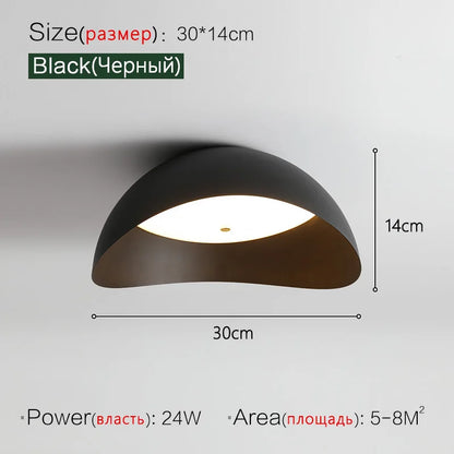 DecorBites™ Ingot Ceiling Lamp: Modern Minimalist Master Bedroom Study Room Art Lighting