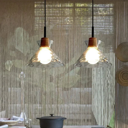 Decorbites™ Klar-Glas-Hängelampe mit LED-Lichtern für die Hausdekoration