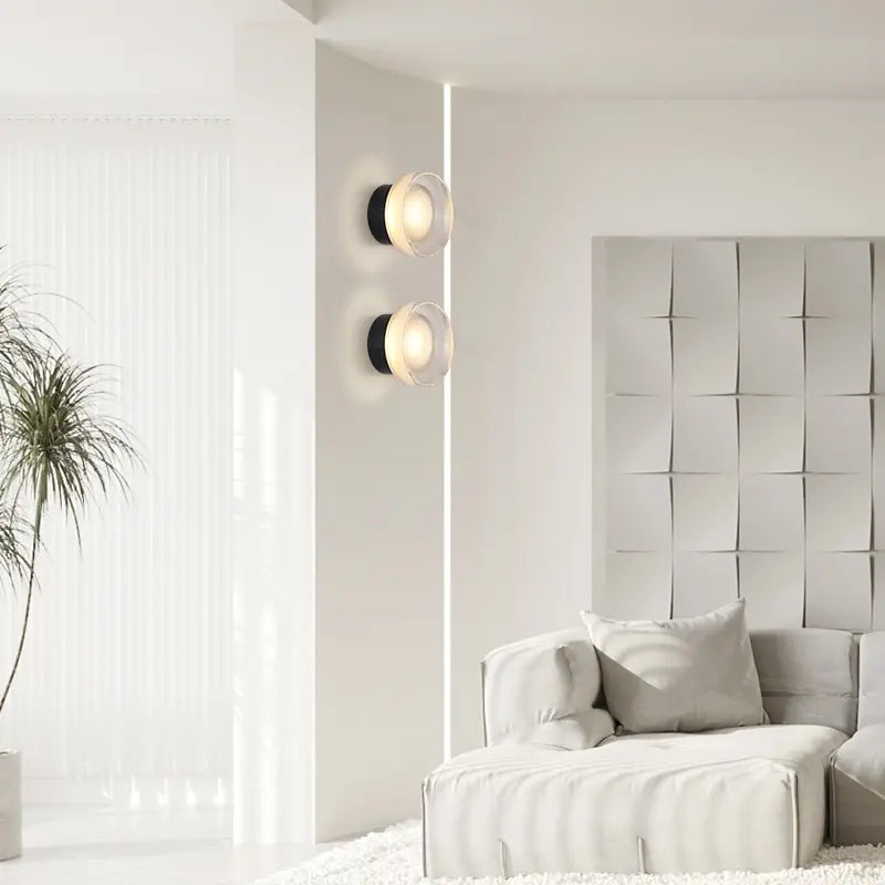 Decorbites™ Elegante Glas-LED-Wandleuchte für luxuriöse Beleuchtung im Schlafzimmer und Gang