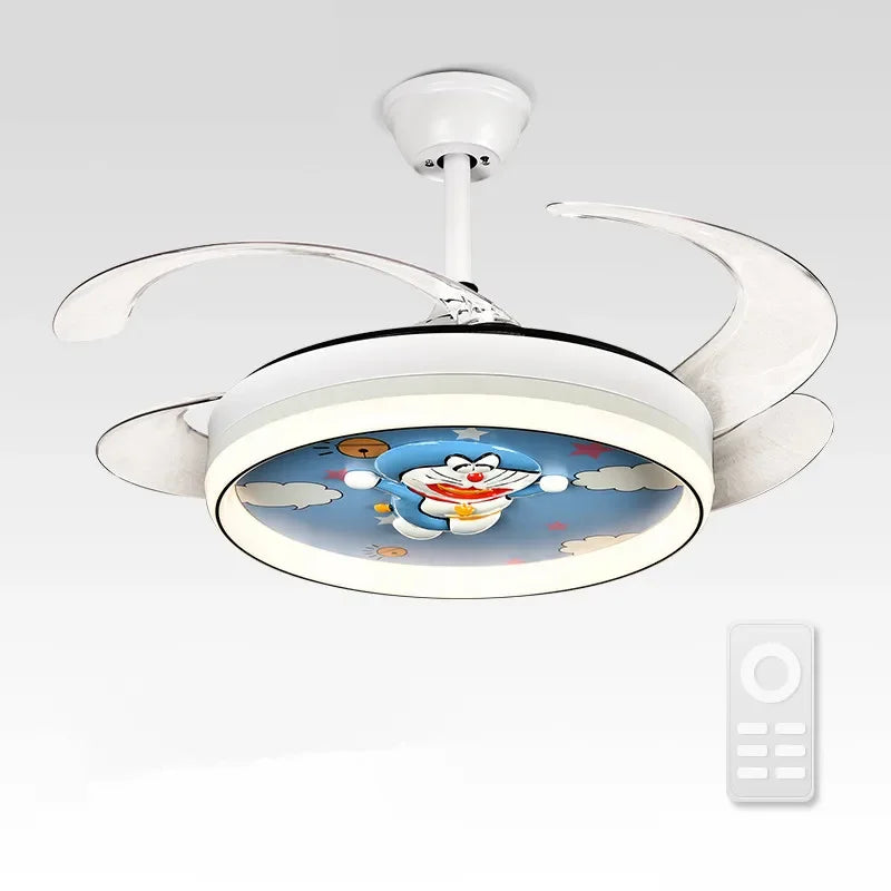 Decorbites™ dimmbare Smart-Home-LED-Deckenventilatorleuchte mit Fernbedienung