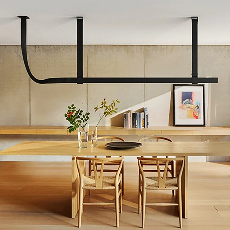 Decorbites™ Ledergürtel-Leuchter-Hängeleuchte für modernes minimalistisches Heimdekoration
