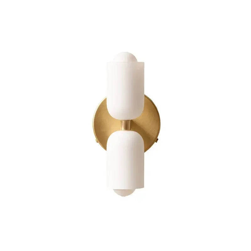 DecorBites™ Double Head Glass Wall Light for Bedroom, Living Room, Bathroom Décor