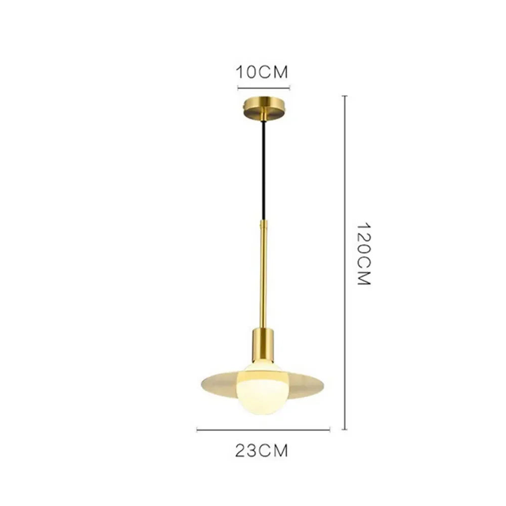 Decorbites™ Glasball-LED-Hängeleuchte: Modernes Monddesign für stilvolle Einrichtung des Zuhauses