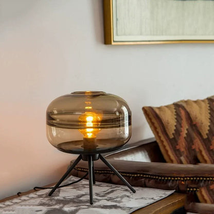 Decorbites™ Glas-Schreibtisch: Modern dekorativer LED-Wohnzimmer-Schlafzimmer kreativer Glas-Dekor-Schreibtisch