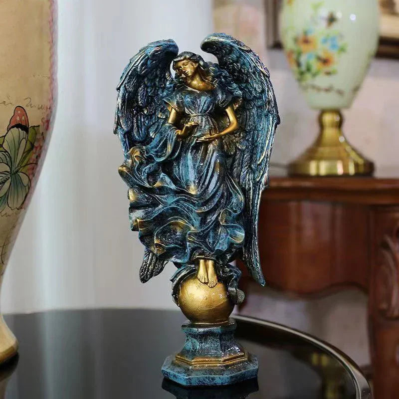 DecorBites™ Greek Mythology Prayer Angel Goddess Statue for Home Study Decor
