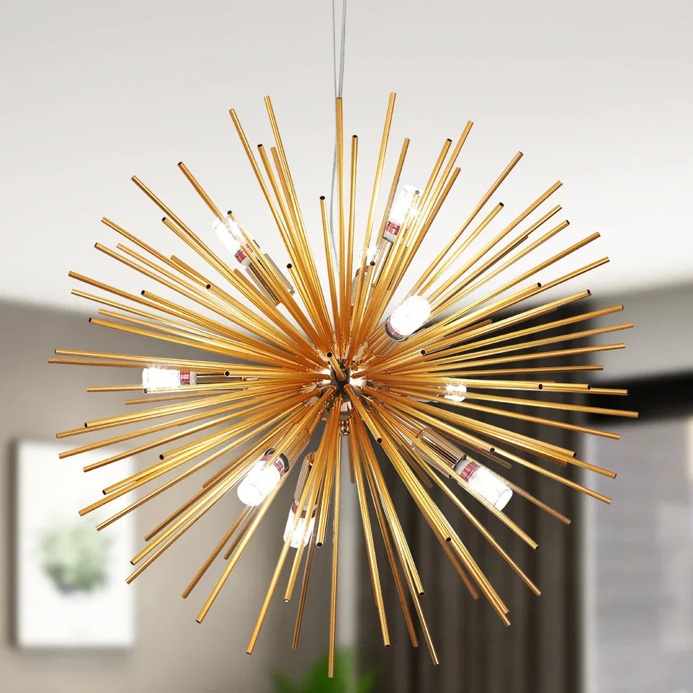 Gold Modern Pendant Chandelier