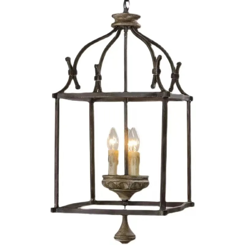 Decorbites™ kreative amerikanische Eisen E14 Kronleuchter Lampe für Veranda Küche Schlafzimmer Persönlichkeitsbeleuchtung