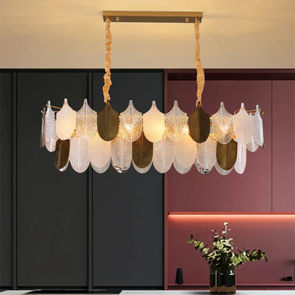 Decorbites™ Elegante Glas-Deckenleuchter: Schlafzimmer Wohnzimmer Beleuchtung Pendelleuchte