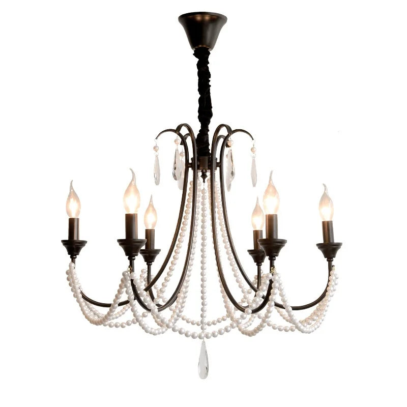 Decorbites™ Elegante Schwarze Kristall-Hängelampe für das Wohnzimmer