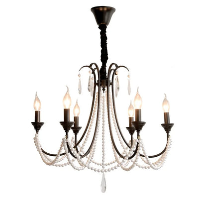 Decorbites™ Elegante Schwarze Kristall-Hängelampe für das Wohnzimmer