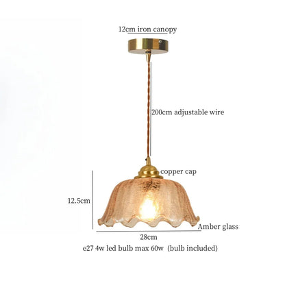 Decorbites™ Gesprungene Glas LED-Hängeleuchten für Heimdekoration, Restaurant, Wohnzimmer, Küche