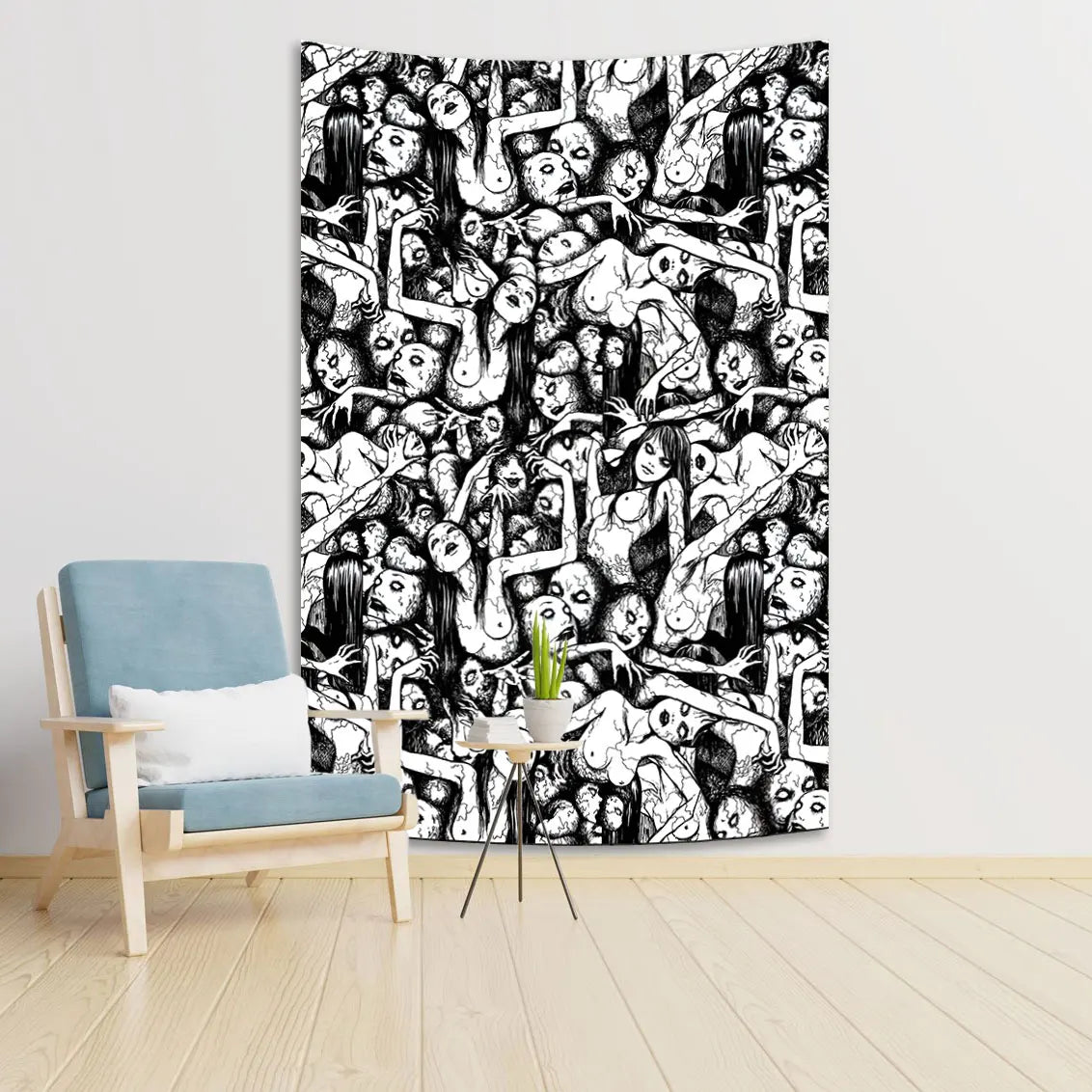 Horror Manga Tapestry