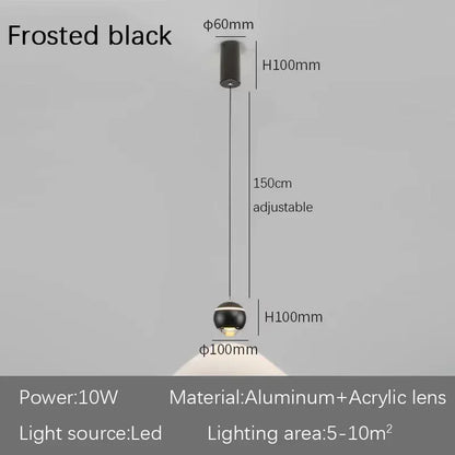 Decorbites™ LED-Nachttischleuchte für minimalistisches Heimdekoration