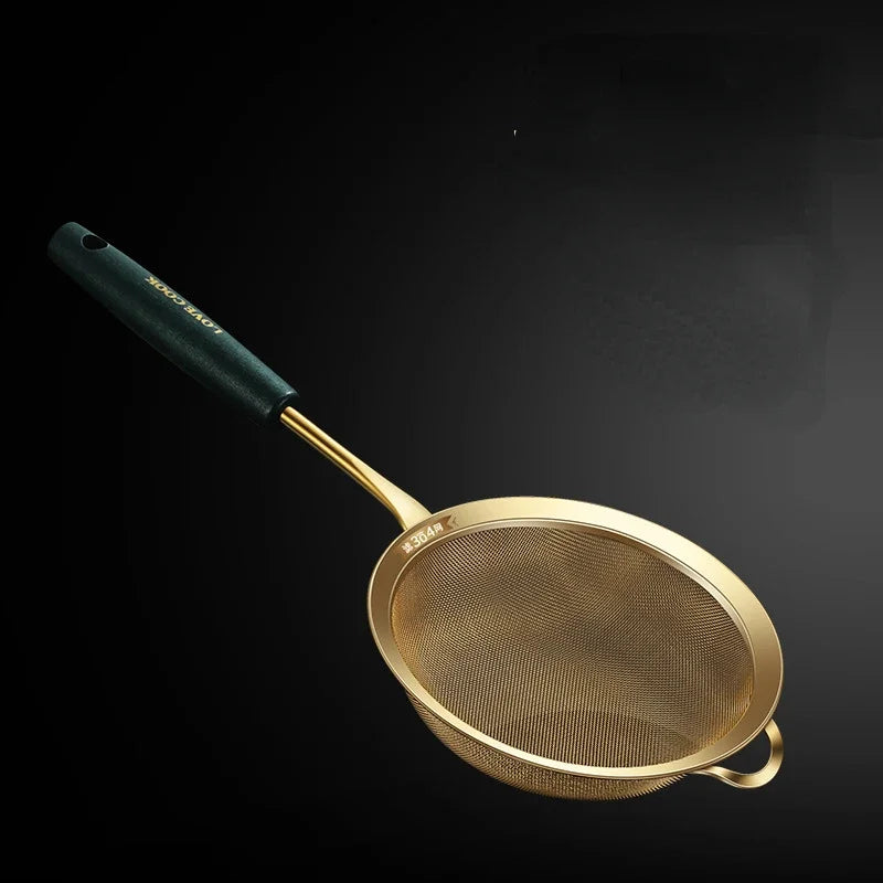 DecorBites™ Kitchen Colander Juice Strainer Skimmer Fine Mesh Sieve Cooking Utensils
