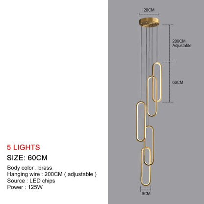 Decorbites™ LED-Kronleuchter: Moderne Pendelleuchten für Wohnzimmer und Esszimmer zur Heimdekoration