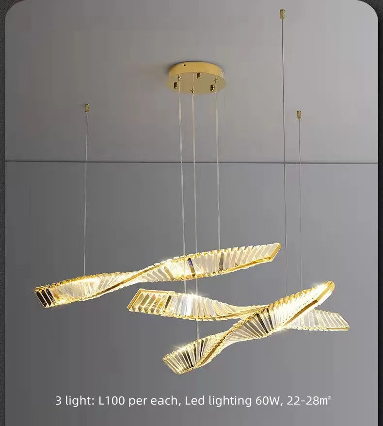 DecorBites™ Dimmable Crystal Wall Sconce | Luxury Gold Steel Light Fixture