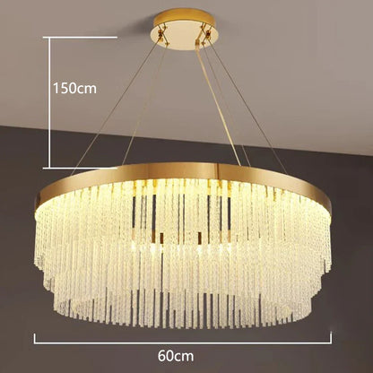 DecorBites™ LED Pendant Chandeliers for Modern Living & Dining Room Lighting