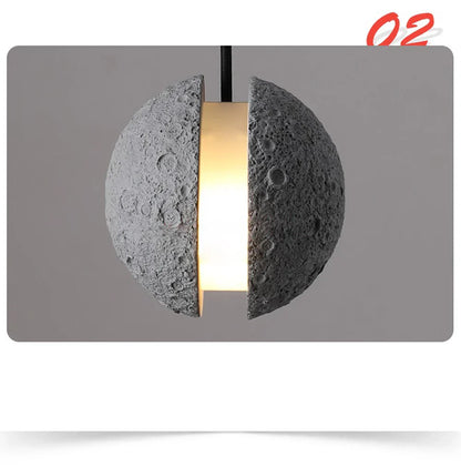 Decorbites™ Industrielle Zement-Pendantleuchten - Retro Mond-Stern-Kronleuchter-Armatur