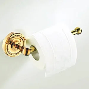 Gold Brass Accessory Set