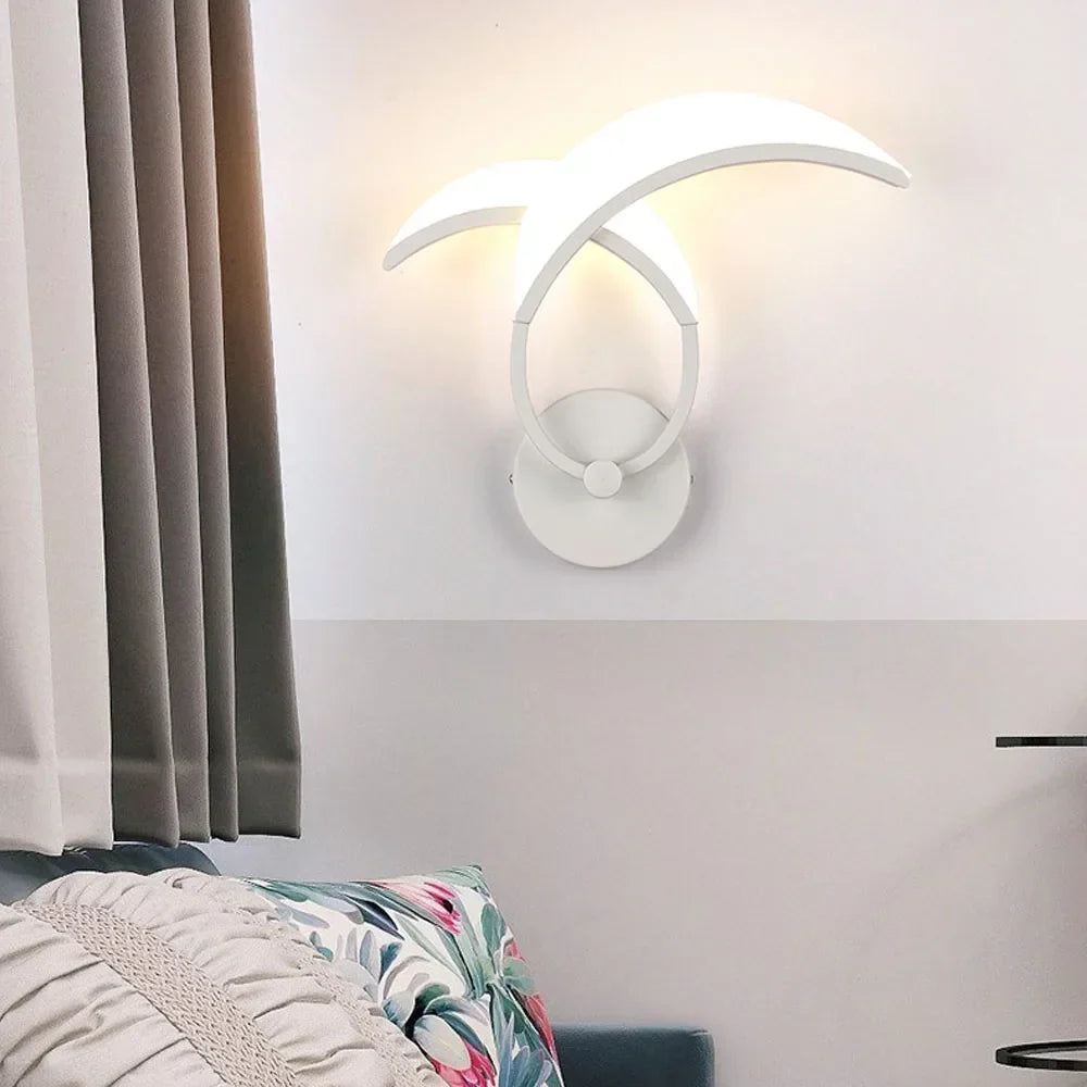 Decorbites™ LED Wandarmatur aus Acryl für Schlafzimmer und Flur, Stil einer Kronleuchter