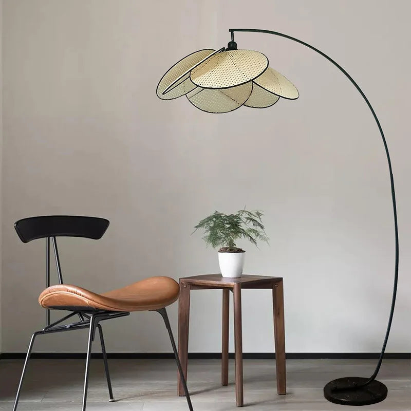 Decorbites™ Handgefertigte Rattan-Kunst-Pendant-Leuchter für modernes Wohnzimmer, Esszimmer, Schlafzimmer.