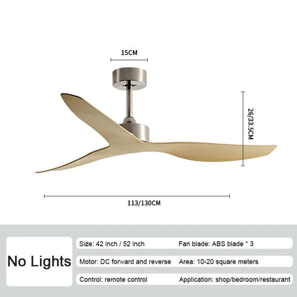 Decorbites™ Industrielle Wind-Deckenventilatoren mit ABS-Propellern, Fernbedienung und leisem Betrieb