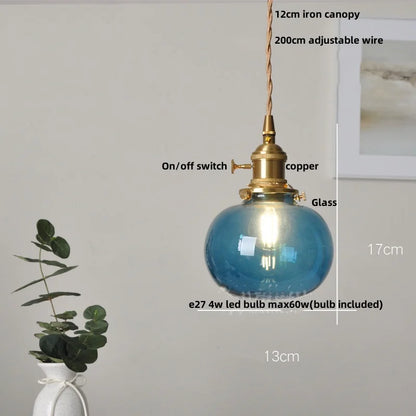 Decorbites™ Klar-Glas-LED-Hängeleuchte für Esszimmer, Kaffee, Restaurant, Gang – Modernes nordisches Design