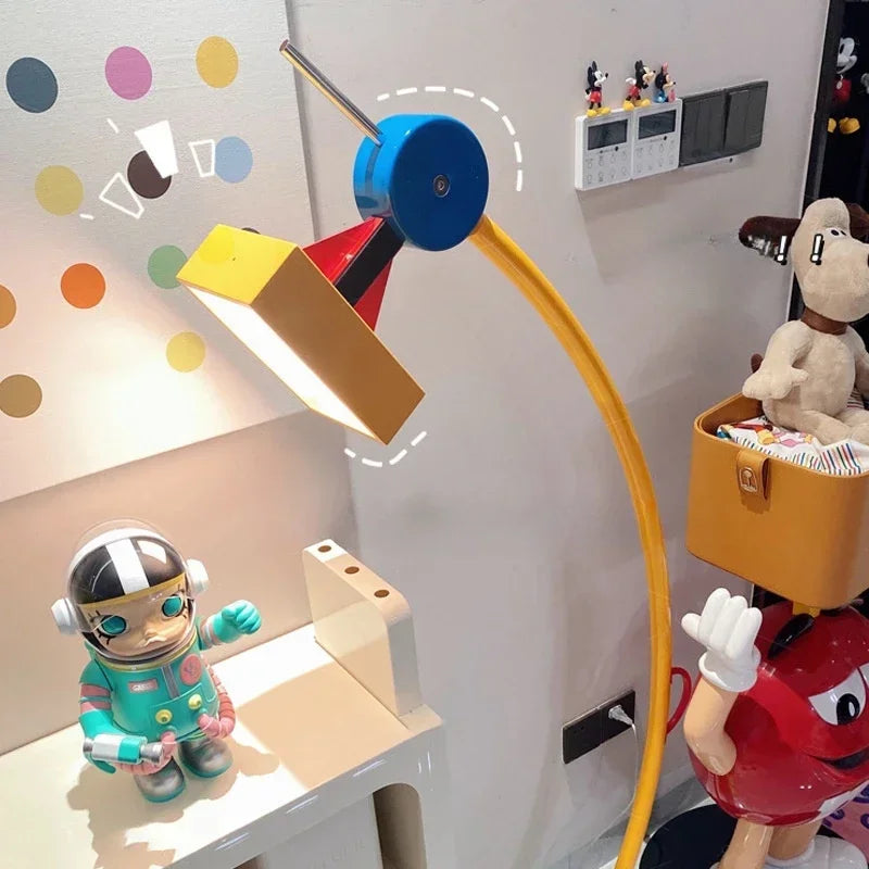 Decorbites™ Bunte Cartoon-LED-Bodenleuchte für Wohnzimmer, Schlafzimmer und Innenraum-Dekorationsbeleuchtung