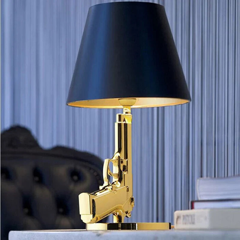 Gold Postmodern Floor Lamp
