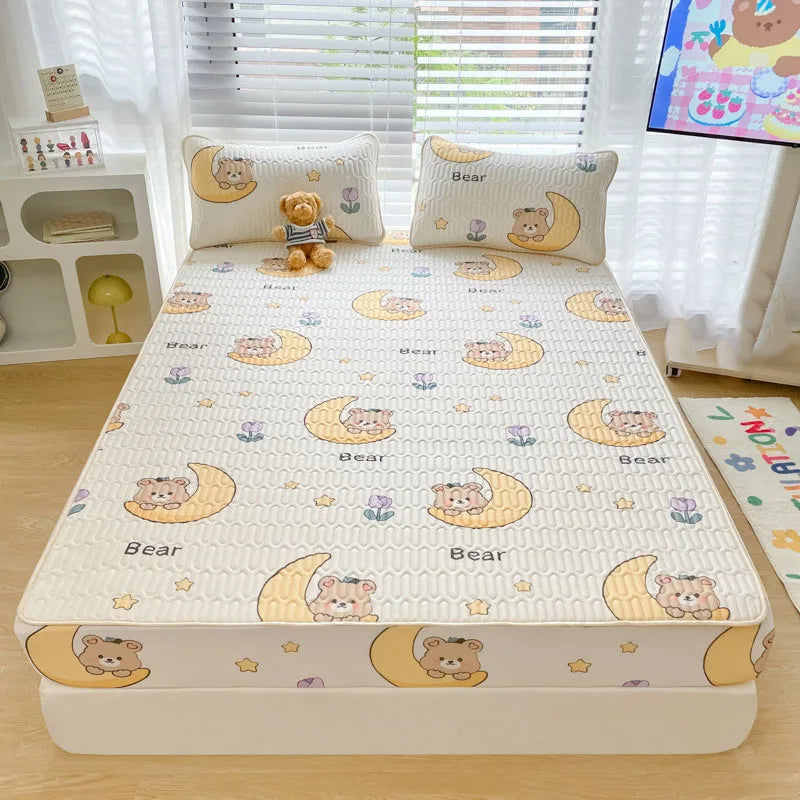 Latex Cooling Mattress Set