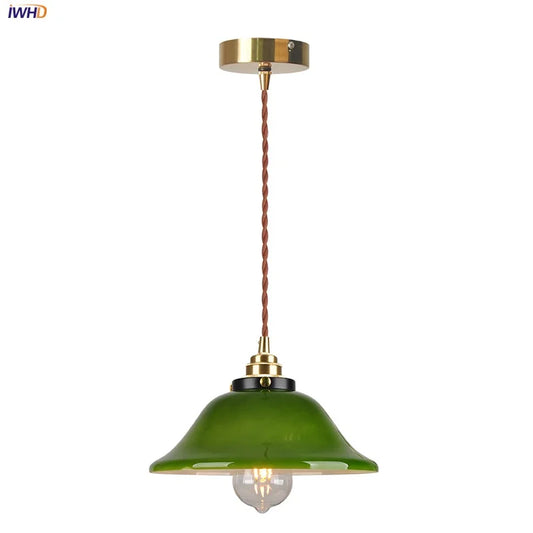 Decorbites™ Grünes Glas verstellbares LED-Pendant-Licht für modernes nordisches Heimdekoration