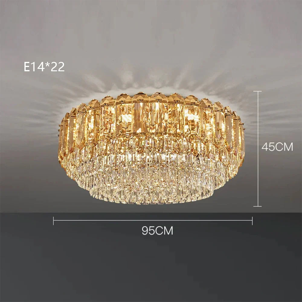 Decorbites™ Crystal-LED-Wandlampe: Minimalistisches Luxuslicht für das Wohnzimmer-TV-Hintergrund
